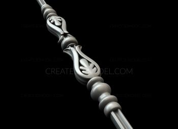 Balusters (BL_0644) 3D model for CNC machine